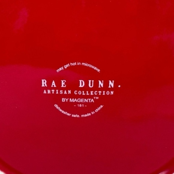 Rae Dunn Christmas Holiday Kitchen Utensils Holder/Crock TIS THE SEASON in RED - Picture 5 of 5